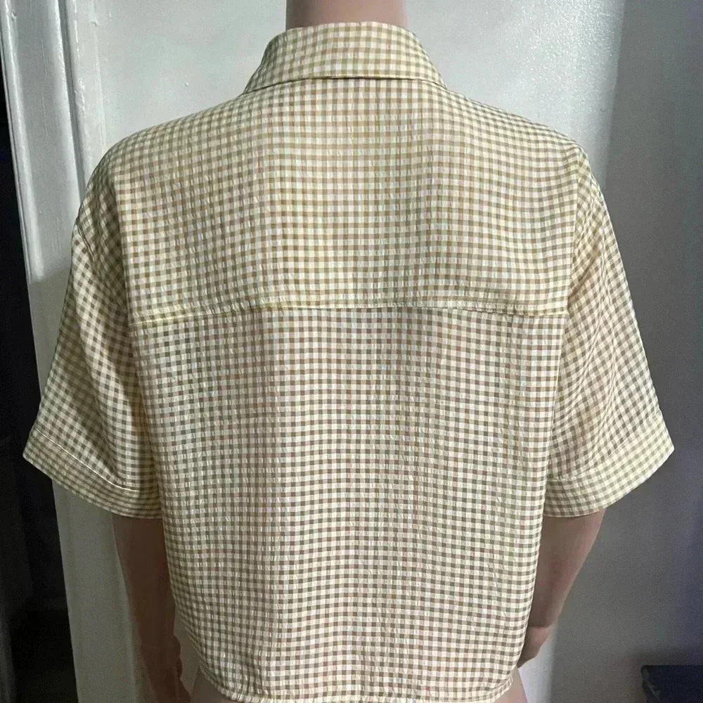 HOLZWEILER Women’s Cropped Oversized Shirt - Picture 6 of 12
